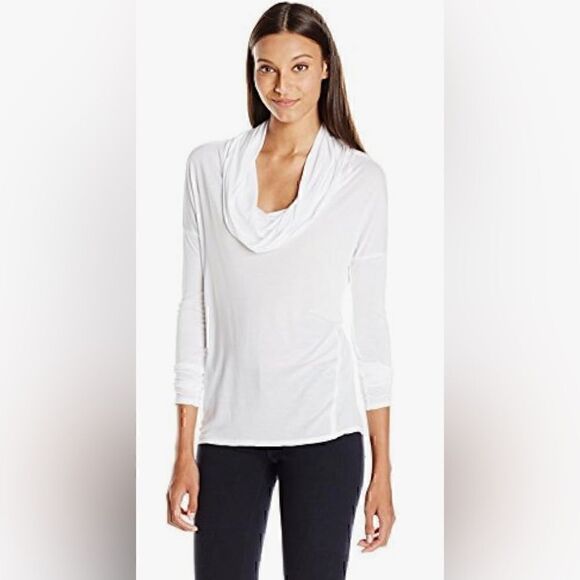 NWT La Made micro modal Mia Cowl Neck Long Sleeve Oversized Tunic XS - Picture 8 of 8